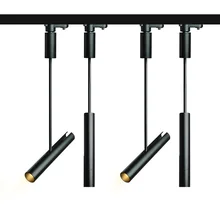 5 Вт/10 Вт AC85-265VTrack рельс CREE светодиодный светильник Точечный светильник лампа регулируемая для торговый центр одежды магазин выставочного офиса