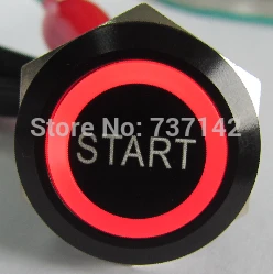 

ELEWIND 22mm engine start push button switch Latching type(PM221F-11ZE/B/12V/A with symbol)