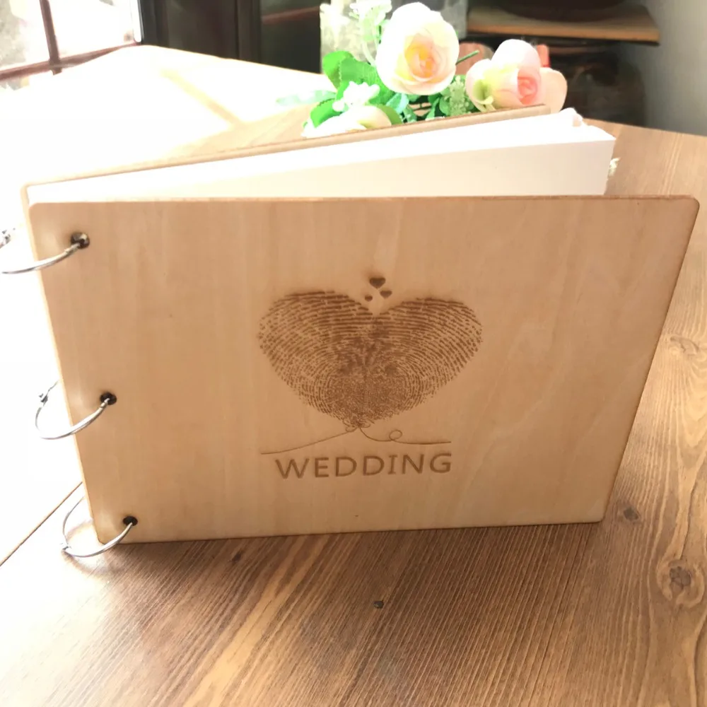 Customs names Wedding guest book , Personalized Rustic wedding Bridal shower guest book alternative, Monogram guestbooks (4)