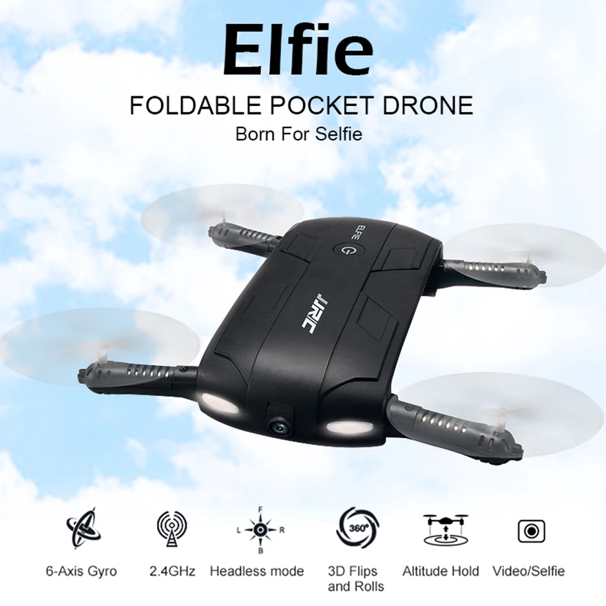 Newest JJRC H37 Altitude Hold FPV Quadcopter RC font b Drone b font with WiFi Camera