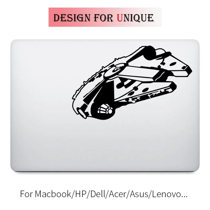 Millenium Falcon Spacecraft Laptop Decal for font b Apple b font font b Macbook b font