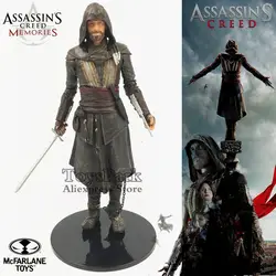 Assassins Creed фильм Агилар 7 "фигурку от Mcfarlane Игрушка Фильм Цвет топы корректирующие серии Статуя Кукла модель свободные коллекционные