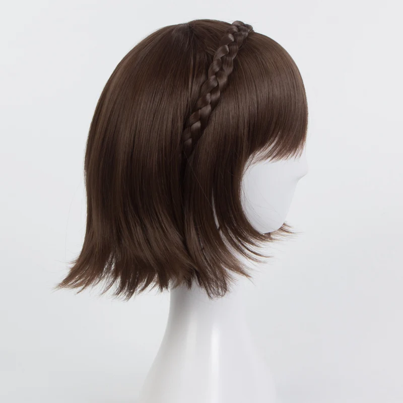 Coshome Anime Persona 5 Futaba Sakura Cosplay Wigs Haru Okumura Kurusu Akira Joker Wig Hallowen Party Peluca (8)