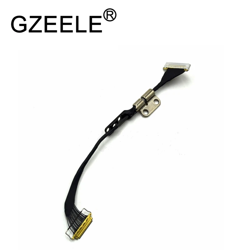 

GZEELE New For Apple Macbook Air A1370 1465 LCD Screen Hinge + LCD LED LVDs Display Cable Flex Replacement 11" 2010-12