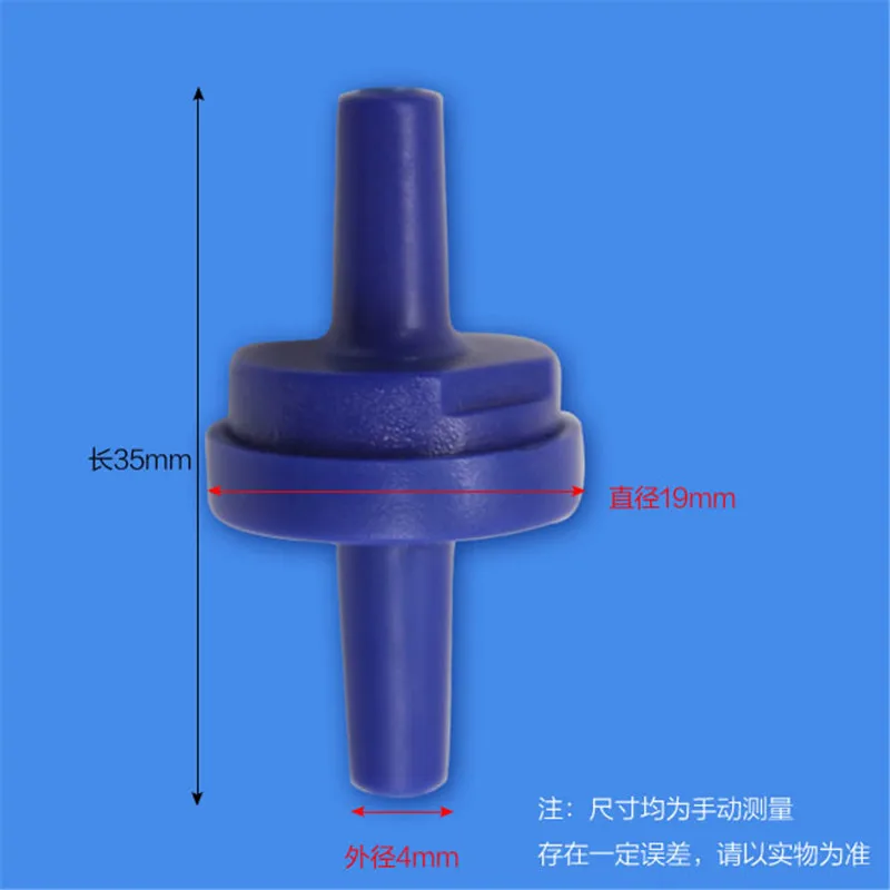 10 шт. аквариум One Way-обратный клапан аквариум Co2 воды воздушной линии Аксессуары для молокоотсосов