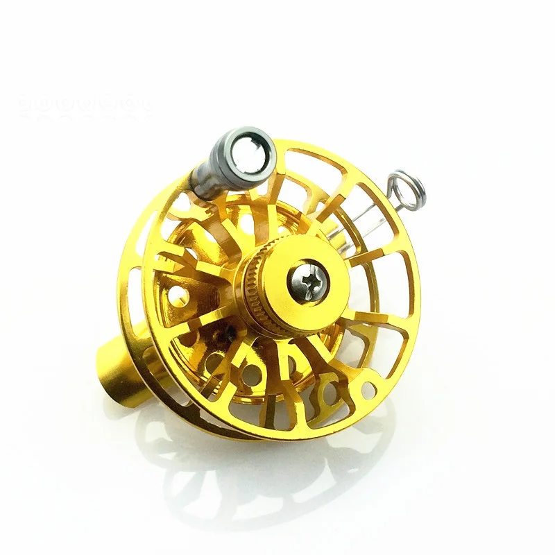 Fishing reel Fly Fishing Wheel Full Metal Ice Fishing Reel Horizontal
