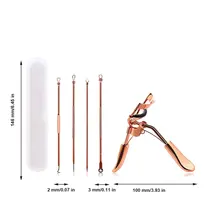 Acne Needles Blackhead Removal Extractor Cleaner Eyelash Auxiliary Clip Set Beauty Face Clean Care Tools