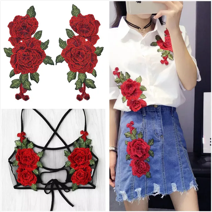 3 Lace Ribbon DIY Fabric Lace Trim Apparel Sewing Women Dress Decor Beautiful China Style Flower Applique Lace Embroidery Neckline