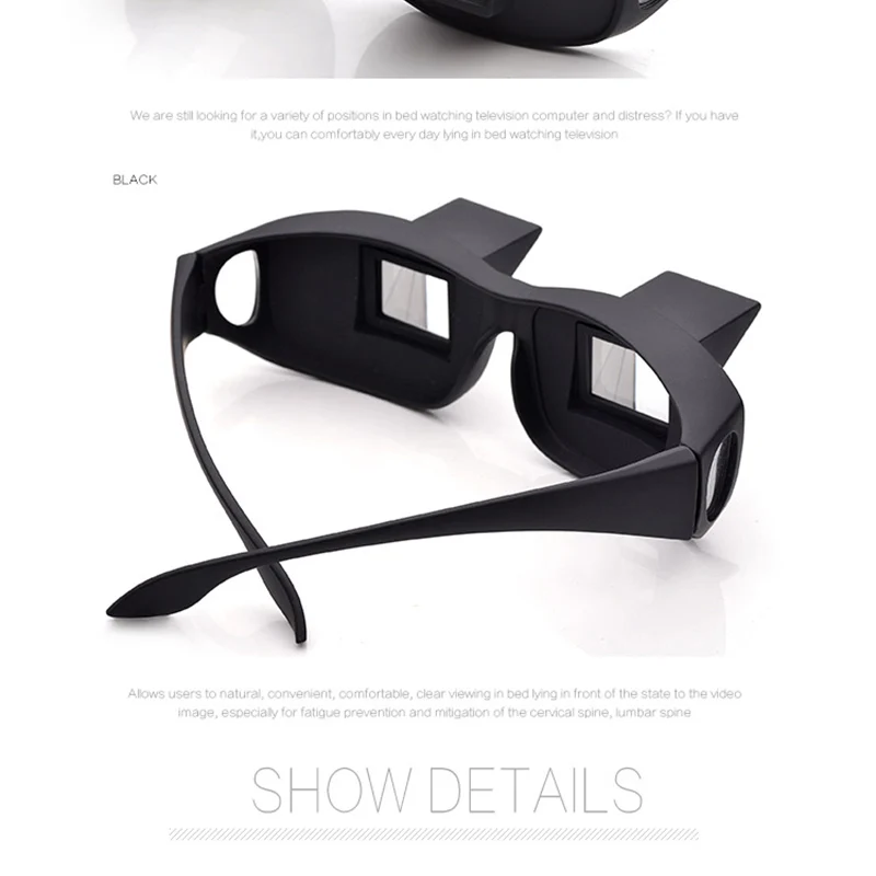 Lazy Réfraction Lunettes Goggles Prism Protecteur à Escalade Randonnée Sport