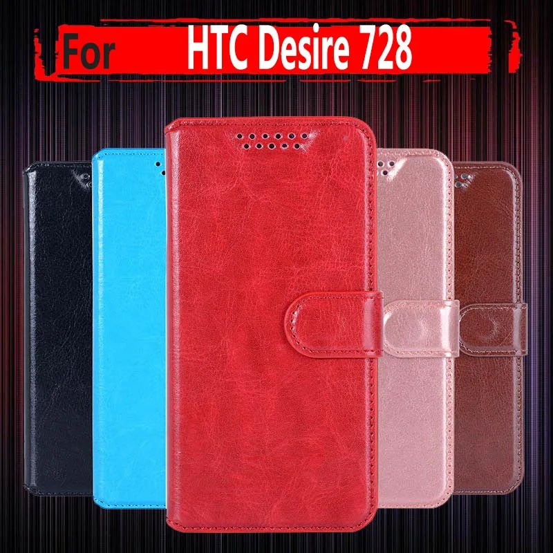 Горячая распродажа! Для HTC Desire 728 728G Dual Sim D728T D728W 5 &quotроскошный Вертикальный чехол