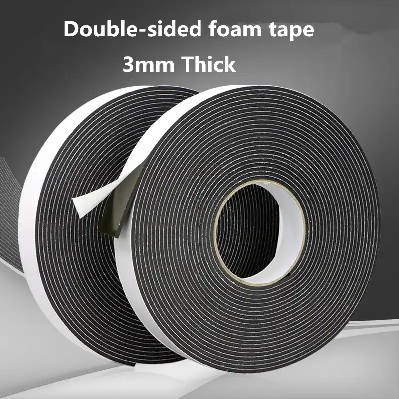 Strong Adhesion 3mm Thick 5m Long Black Eva Double Sided Tape Sponge Foam Tape Foam Pad Anti Collision Seal Foam Rubber Tape Aliexpress Strong Adhesion 3mm Thick 5m Long Black Eva Double Sided Tape Sponge Foam Tape Foam Pad Anti Collision Seal Foam Rubber Tape Aliexpress