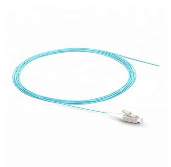 

50pcs LC UPC multimode om3 50/125 fiber optic pigtail