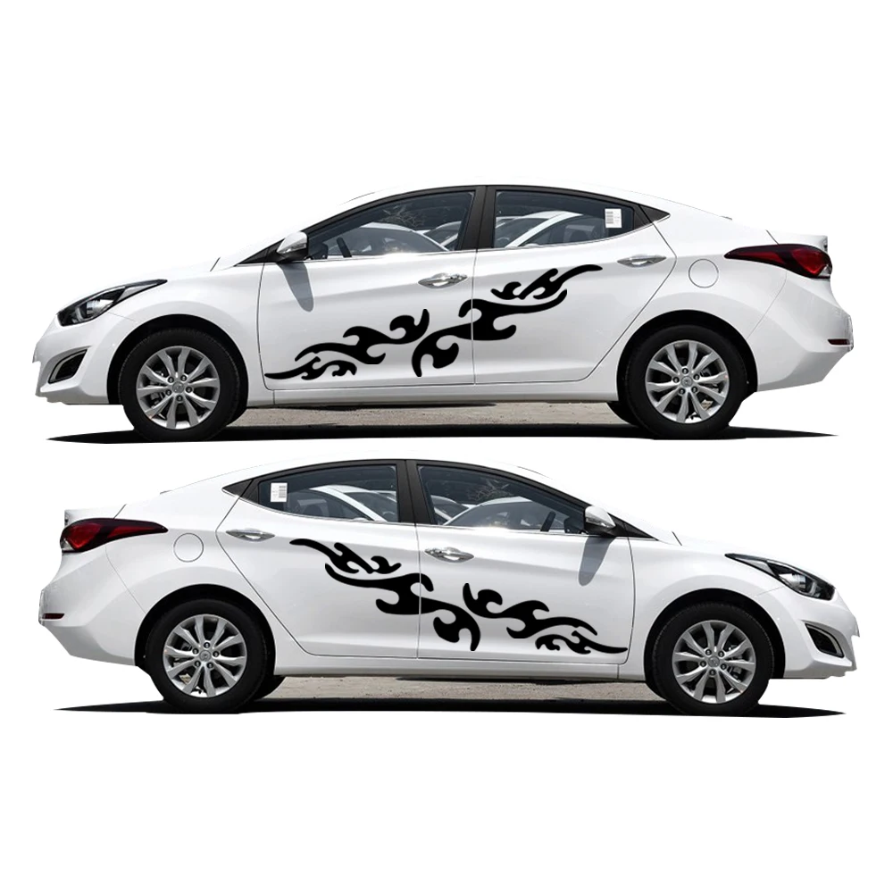 For Hyundai Elantra Decorative Diy Stickers Car Styling Accessories Car Body Waterproof Decals