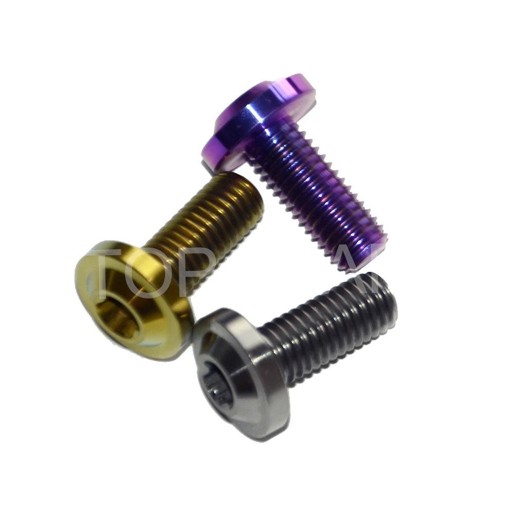 

Button head Titanium bolts for Motorcycle M8X20mm Grade5 Titanium alloy Bolt 4 PCS
