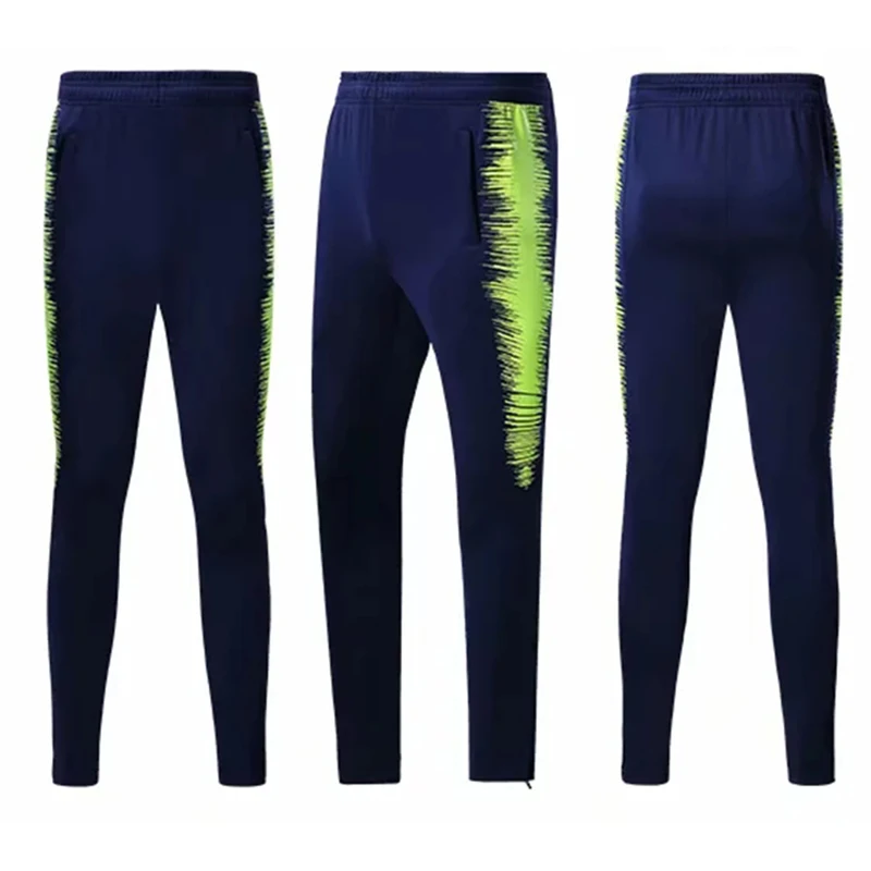 Зимние профессиональные мужские футбольные штаны, тонкие обтягивающие спортивные штаны для бега, мужской спортивный костюм, штаны для футбола, фитнеса