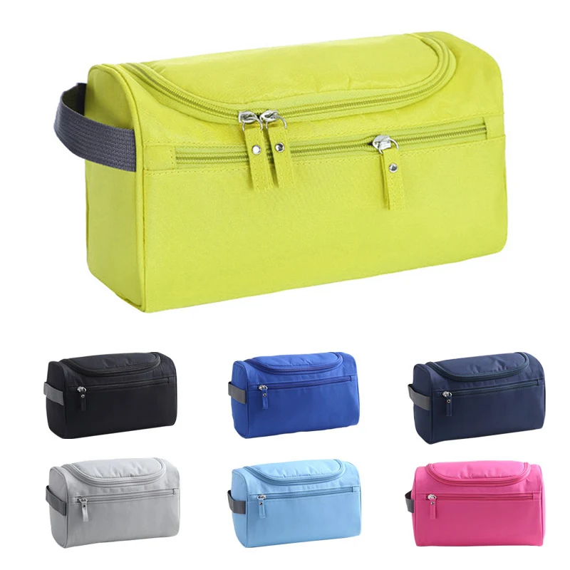 

Waterproof Men Hanging Makeup Nylon Travel Organizer Cosmetic Bag Wash Toiletry Case BS88