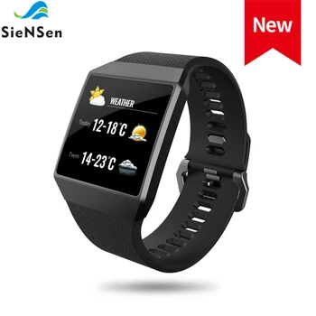 

SieNSen IIT117 1.3 inch High Contrast Ratio Display Air-grade Alloy Watch IP67 Android/iOS Smart Track Music Player Bracelet