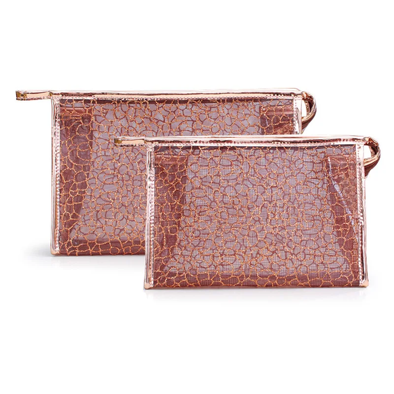 

Free Ship Environmental Protection Transparent Cosmetic Bag Women Travel Make up Toiletry Bags Makeup Organizer Case