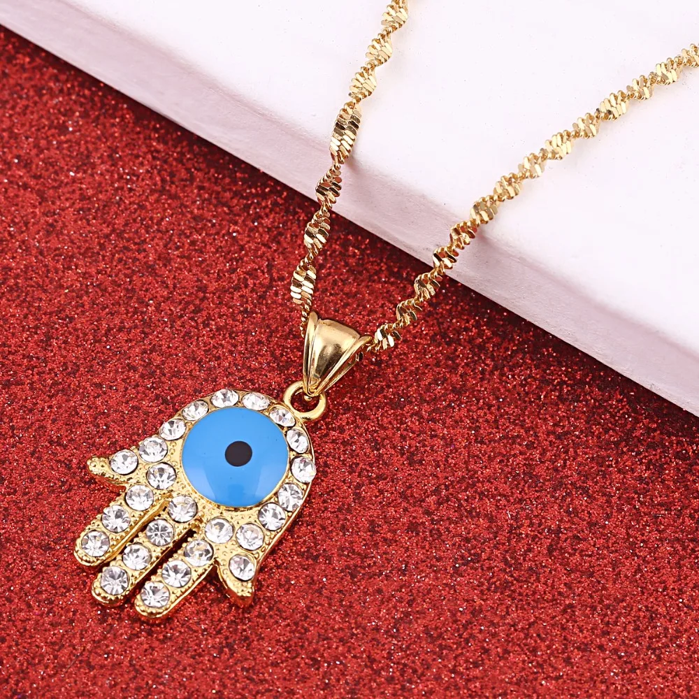 Bule Eye Necklace for Women Turkey Evil Eyes Charm Pendant Jewelry