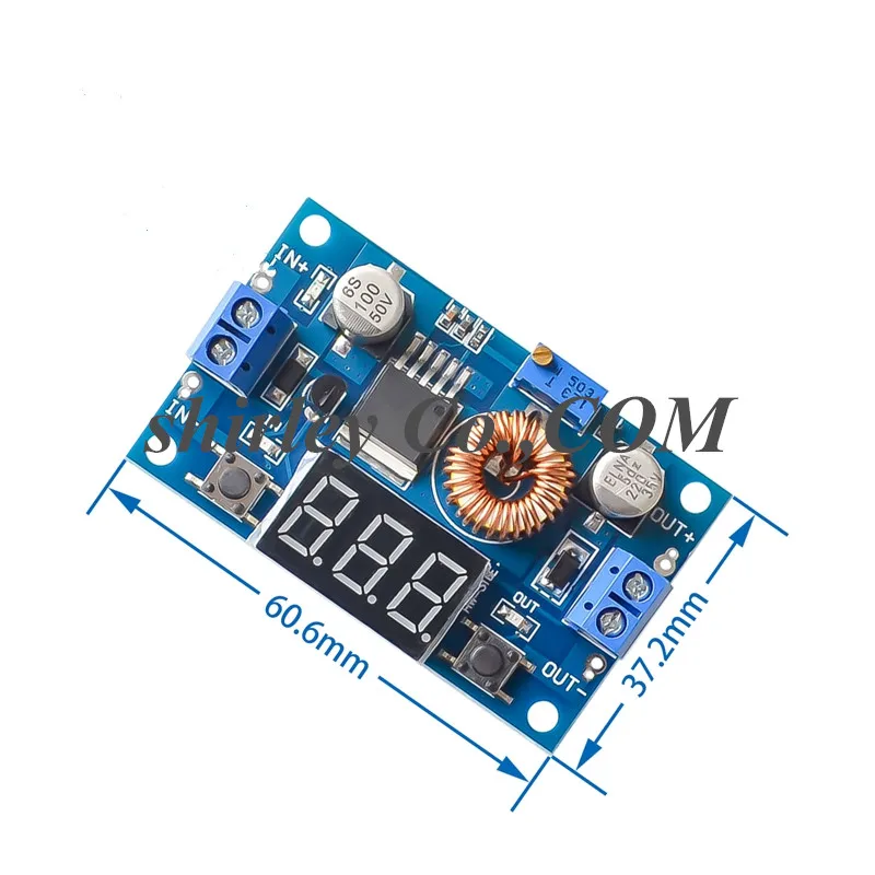

5A 75W high-power DCDC adjustable step-down voltage regulator module with voltmeter