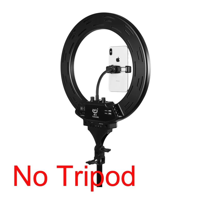 Photographic Lighting 14 Inch LED Ring Light 35cm 3200-5600K add Pink Lighting Selfie Lamp for youtube Video with Phone Holder - Цвет: Розовый