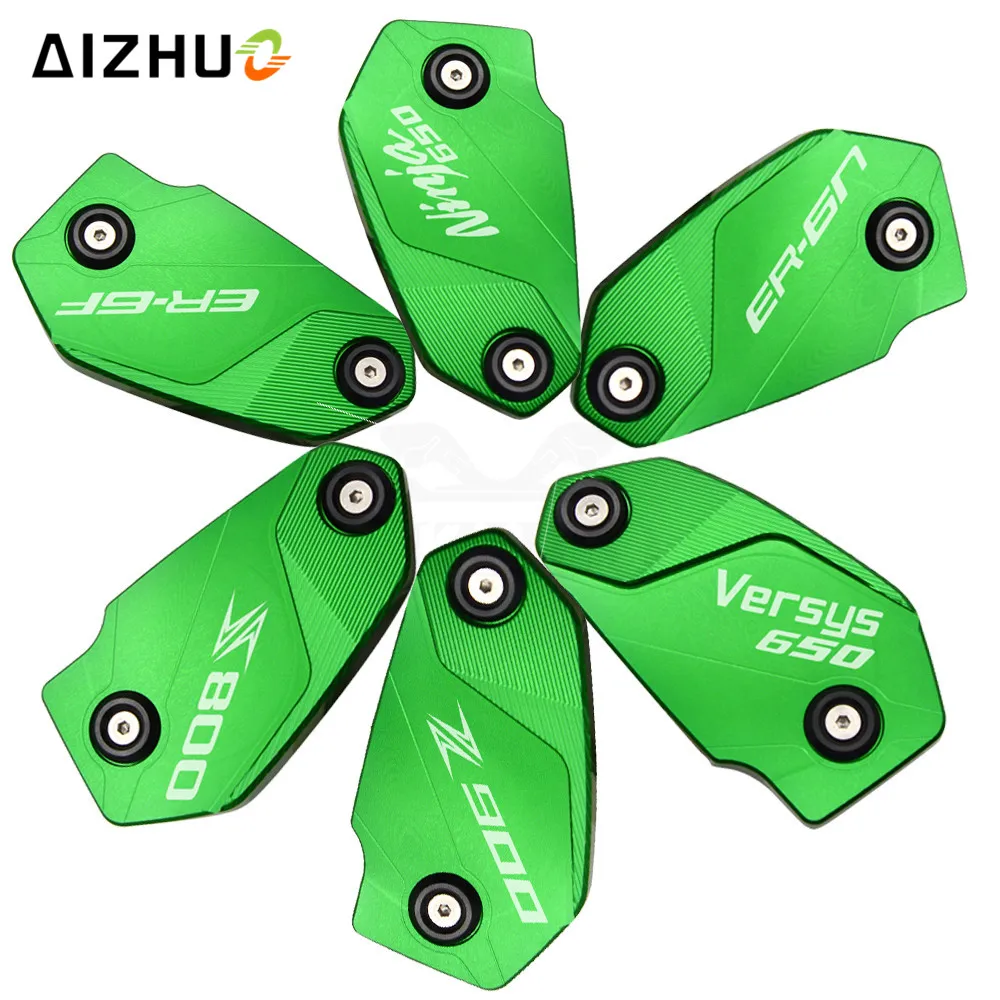 Motorcycle Front Cylinder Reservoir Cover Fluid Cover For Kawasaki VERSYS 650 ninja 650 z800 z900 er6f er6n z 800 z 900 er 6f