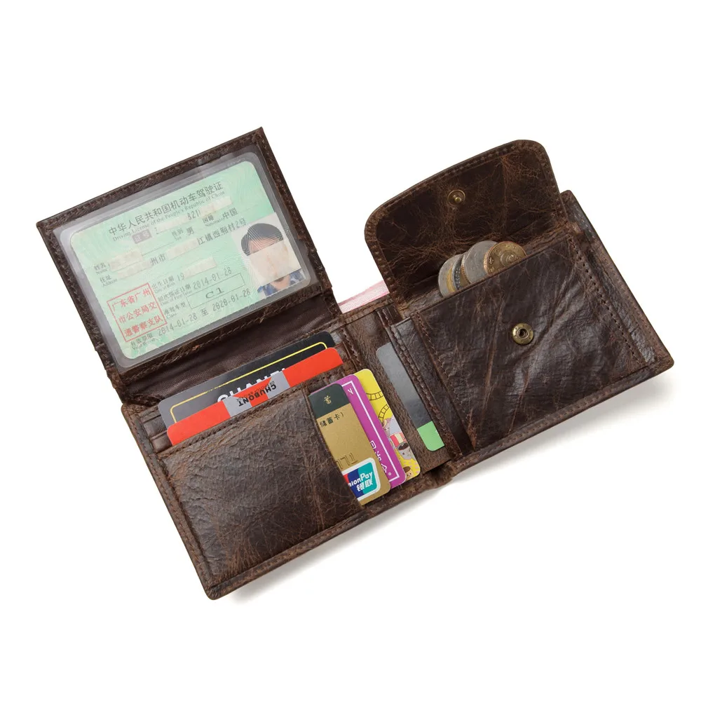 

men genuine leather wallets 2019 slim small leather wallet men fashion men wallet coin pocket genuine leather men wallets