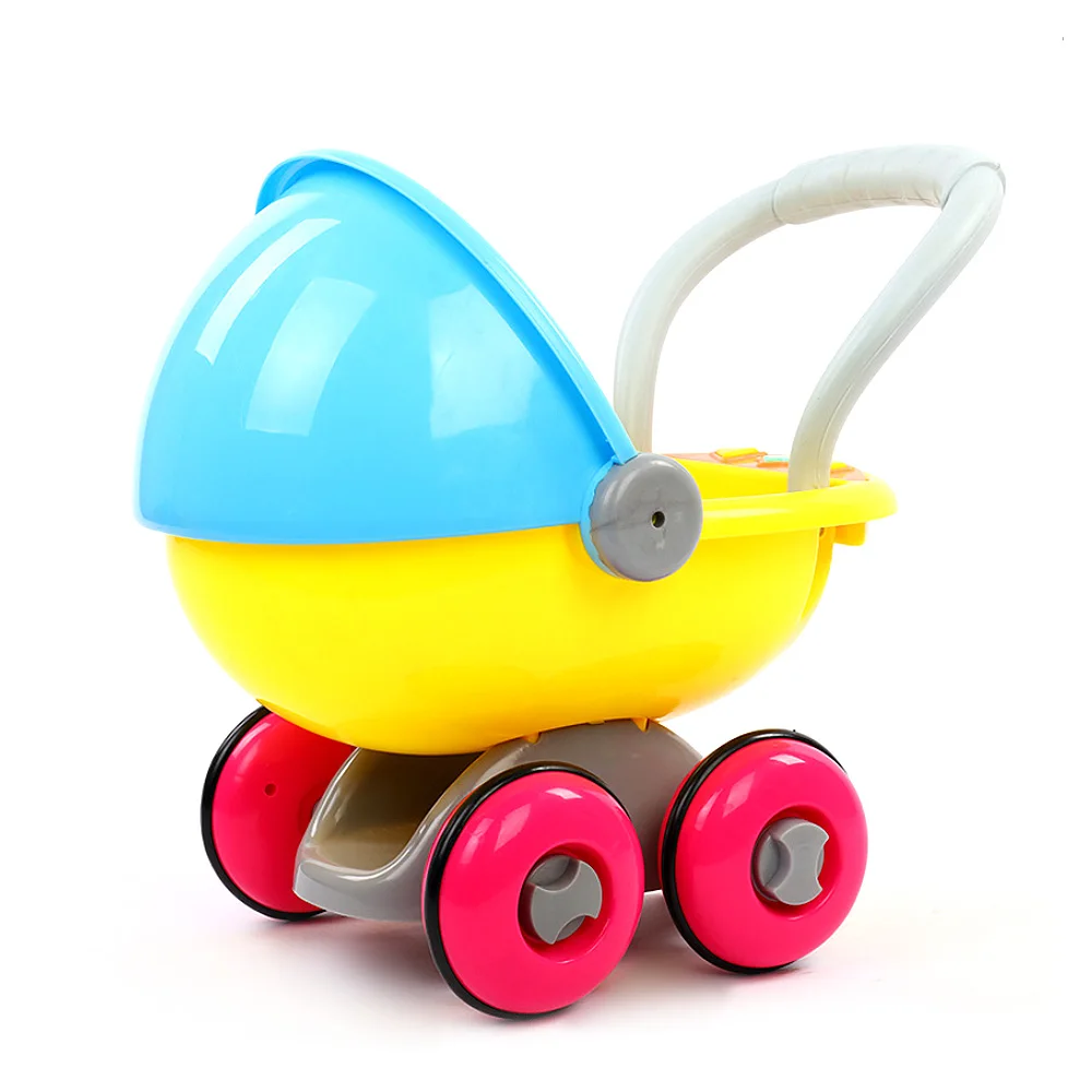 baby stroller walker toy anti-rollover learning standing walking baby trolley multi-function with music  learning walking toy c