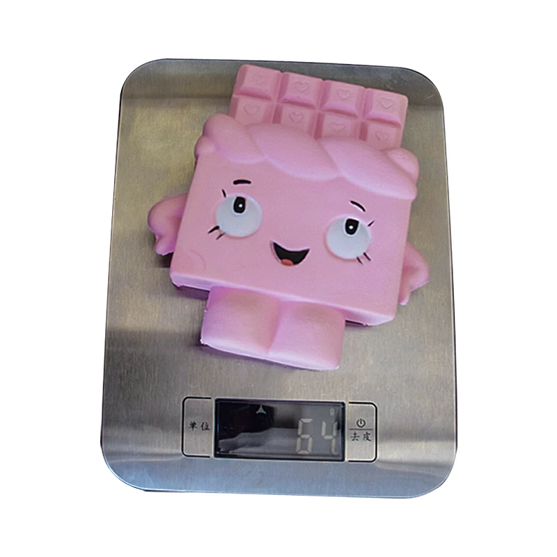 RCtown لطيف Kawaii لزج لينة الشوكولاته بطيئة الارتفاع لعبة للأطفال الكبار يخفف الإجهاد القلق خزانة الديكور zk25