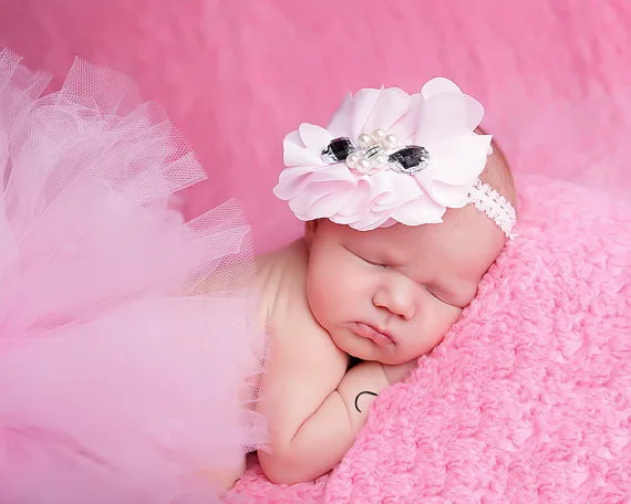 Cute Toddler Newborn Baby Girl Tutu Skirt /& Headband Photo Prop Costume Outfit