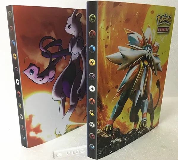 

2019 New small cards Album Book for Pokemon holder album Pokemon toys for 112 cards Novelty gift