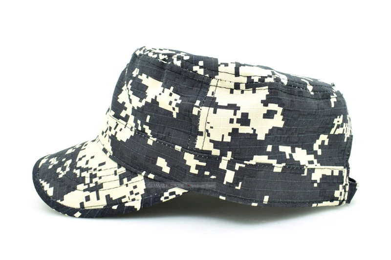Светлая Мужская кепка с флагом охотничья армейская Кепка с плоским верхом s Digital Meisai без логотипа красная темно-синяя регулируемая армейская шляпа для взрослых