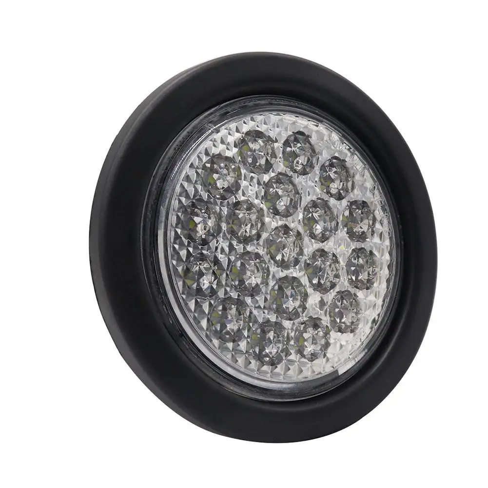 

10-30V LED Car Reversing Light Truck Rear White Light Waterproof Durable Trailer Rear Tail Reversing Lights License Plate Lamp