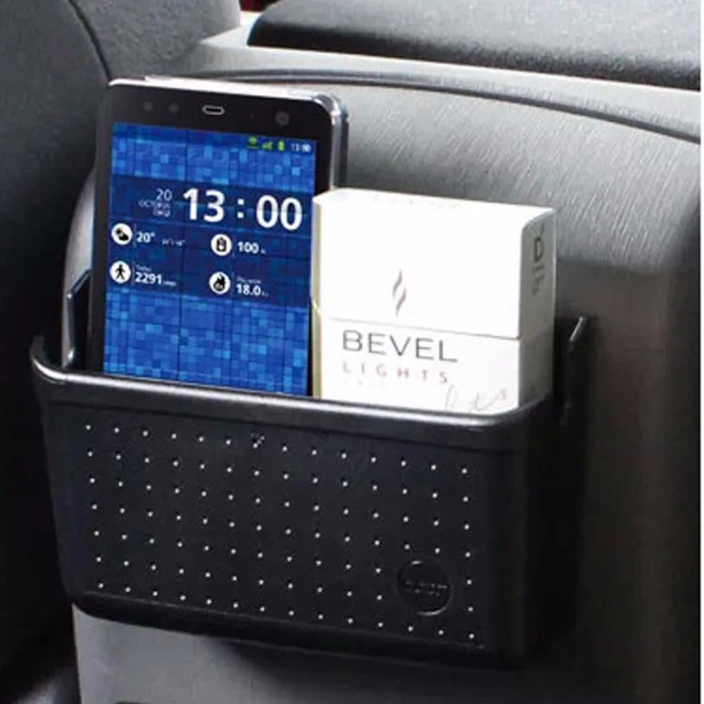 Packages mailed mobile phones frame Car Storage Box For Mobile Phone Bluetooth Pylons Car Containers Pocket 1pc