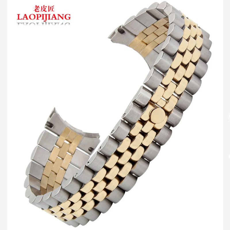 Solid stainless steel with 20MM adapter log type watch accessories