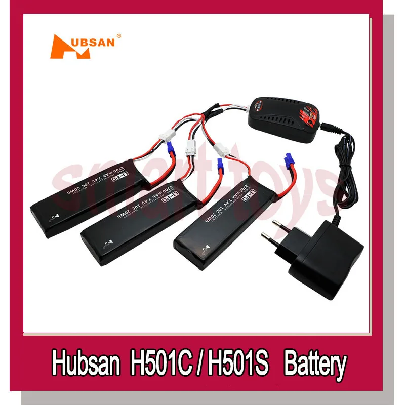 Набор батарей для квадрокоптера Hubsan H501C H501S Pro X4 4 в 2700 мАч 10 с 3 шт.|drone parts|quadcopter partsrc