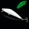 1 Uds 3D señuelo luminoso 8cm 8,5g Minnow Señuelos de Pesca Artificial duro retorcido pesca Crankbait bajo Isca Peche de pesca ► Foto 2/3