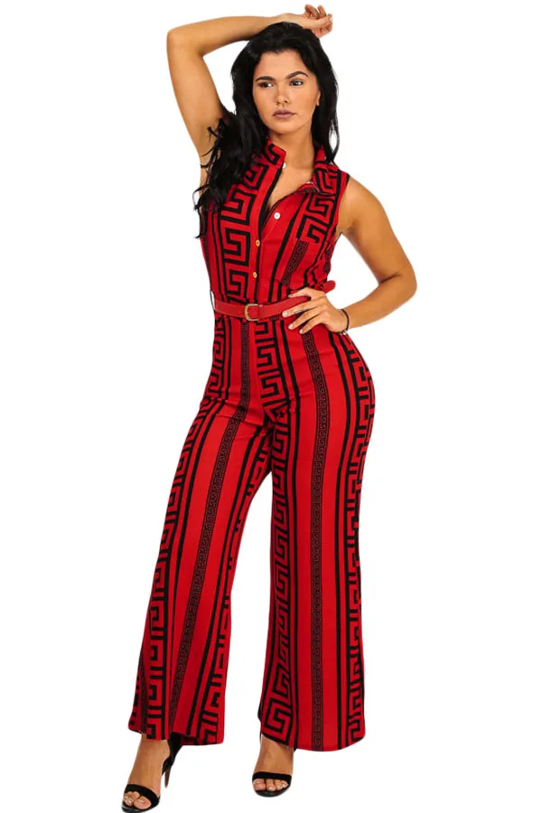black and gold plus size jumpsuit