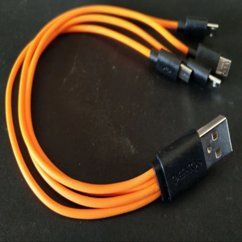 SORBO Универсальный зарядный кабель Micro USB для аккумуляторов AA AAA 18650 C D размера