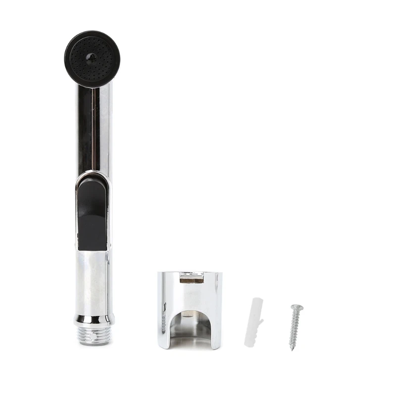 

Toilet Handheld Bidet Sprayer Shattaf Cloth Diaper Sprayer ABS Polished Chrome Shower Head
