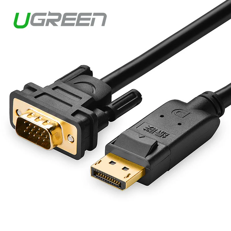 Переходник с порта дисплея на VGA 1080P|ugreen displayport|displayport to vgadisplayport |