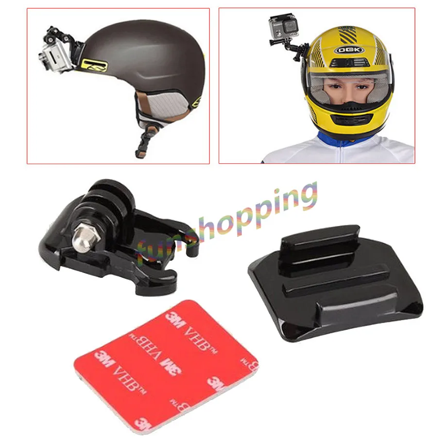 GoPro - Stickers Installation on a Helmet 