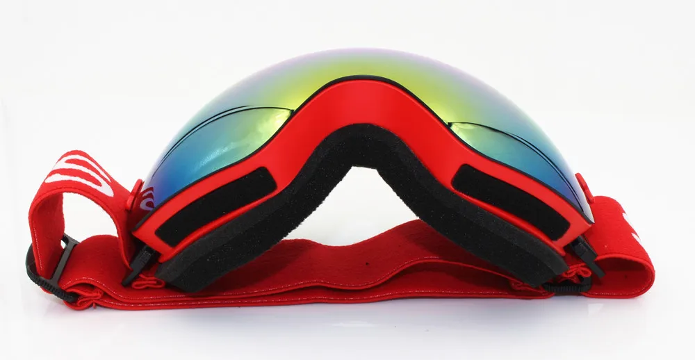 Capas Anti-niebla gafas de esquí de las mujeres de los hombres de Deportes de esquí gafas moto de nieve esquí máscara nieve gafas de sol snowboard gafas