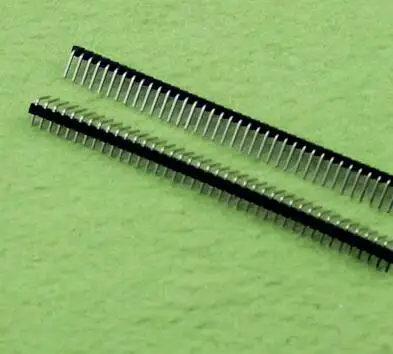 10 шт. 1 * 40PIN Однорядный штыревой разъем 1x40 Pin 2 54 мм 40 PIN 40pin полоса 1*40p | Электронные