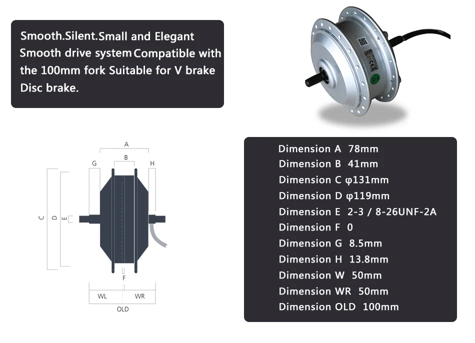 Flash Deal BAFANG motor 48V 500w electric bike conversion kit batterie velo electric motor 48v10ah/13ah battery 2