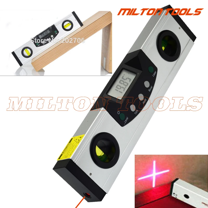 

60cm 24" Digital Red Laser Level Laser Horizontal Digital Protractor 0-600mm digital Inclinometer Spirit Level