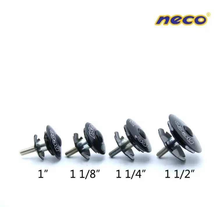 Neco バイクヘッドセットスターナットセットステムトップキャップカバーキャップボルトフォーク 25 4 28 6 31 8 38 1 ミリメートル 1 1 8 1 1 4 1 1 2 自転車用ヘッドセット Aliexpress
