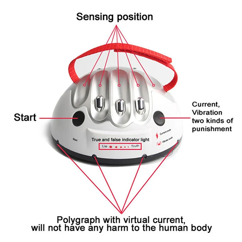 Полиграф Тест с подвохом смешной регулируемой взрослых микро электрический шок детектор лжи шокирующий лжец истина вечерние подарки для друзей
