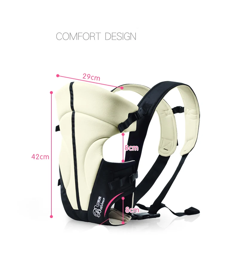 Four Position 360 Ergonomic Baby Carrier Multifunctional Breathable Baby Carrier Infant Carrier Backpack Kid Carriage Sling Wrap8
