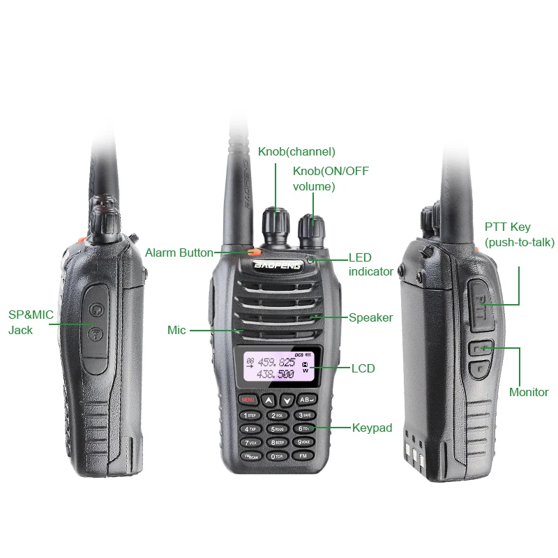 Baofeng-UV-B5-Two-way-radio-Dual-Band-VHF-136-174MHz-UHF-400-480MHz-5W-99CH